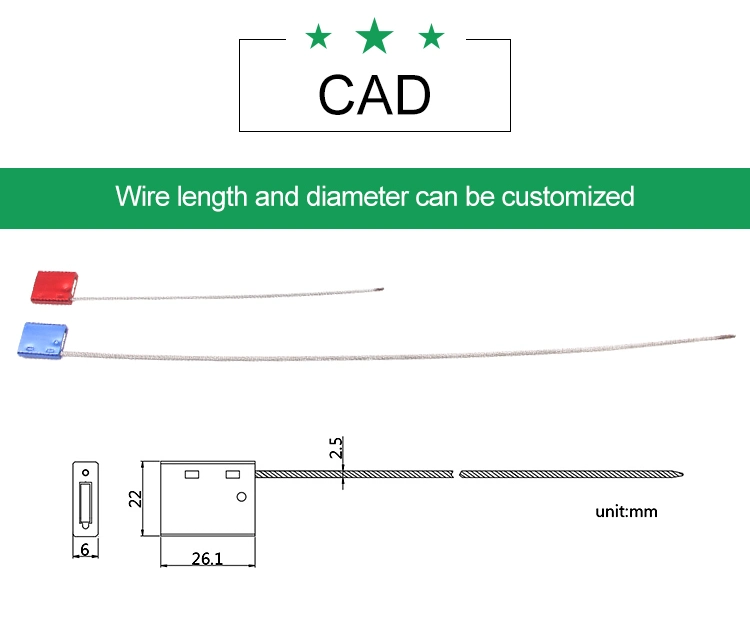 Pn-CS5001 Pull Tight Locking Cable Security Seal